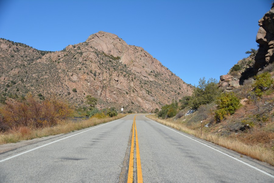 en route vers royal gorge canyon