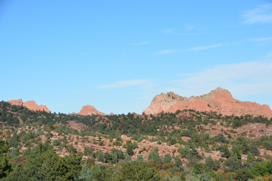 point de vue Garden of the gods