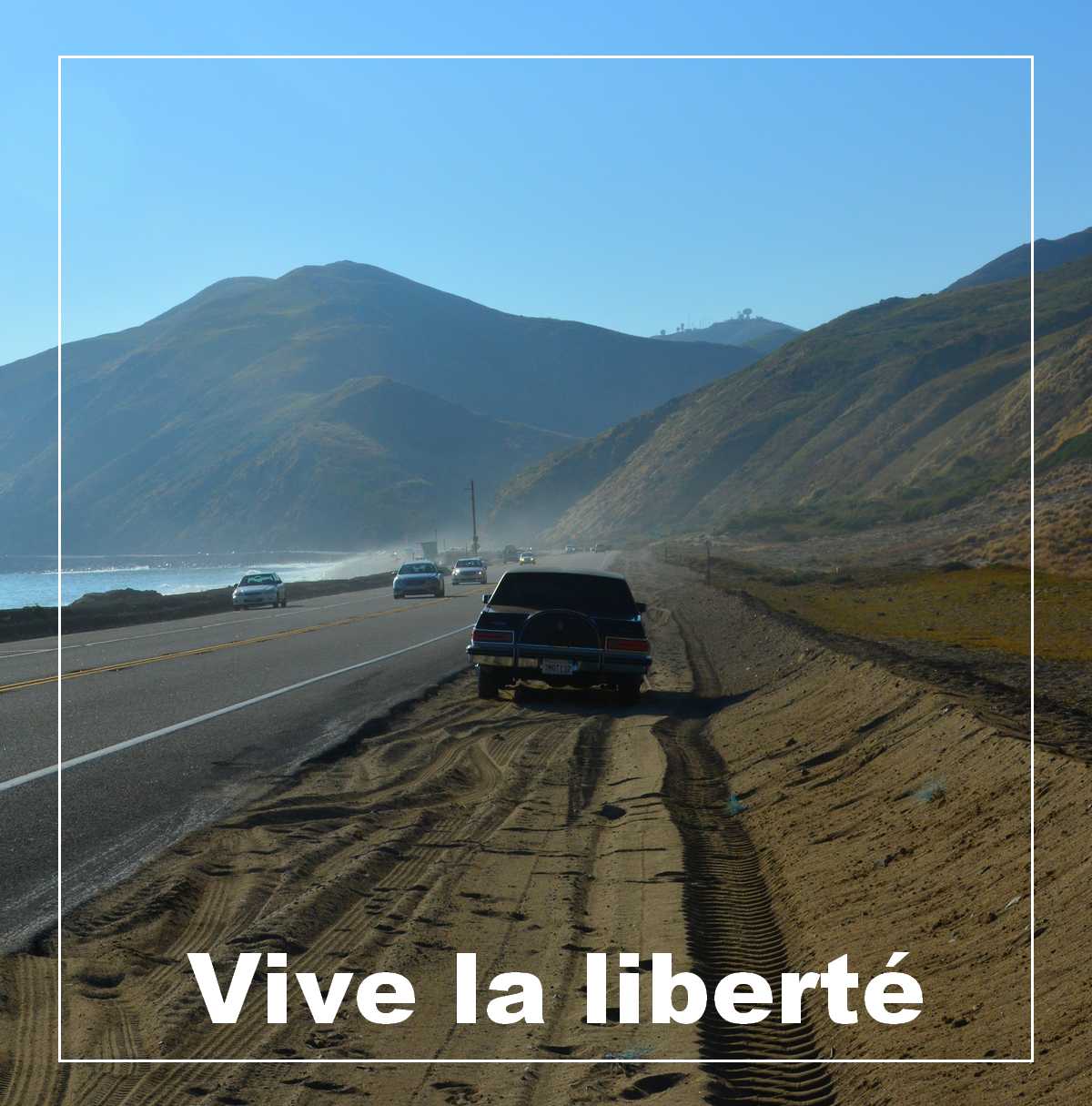 Photo route Californie carrée voyage liberté usa