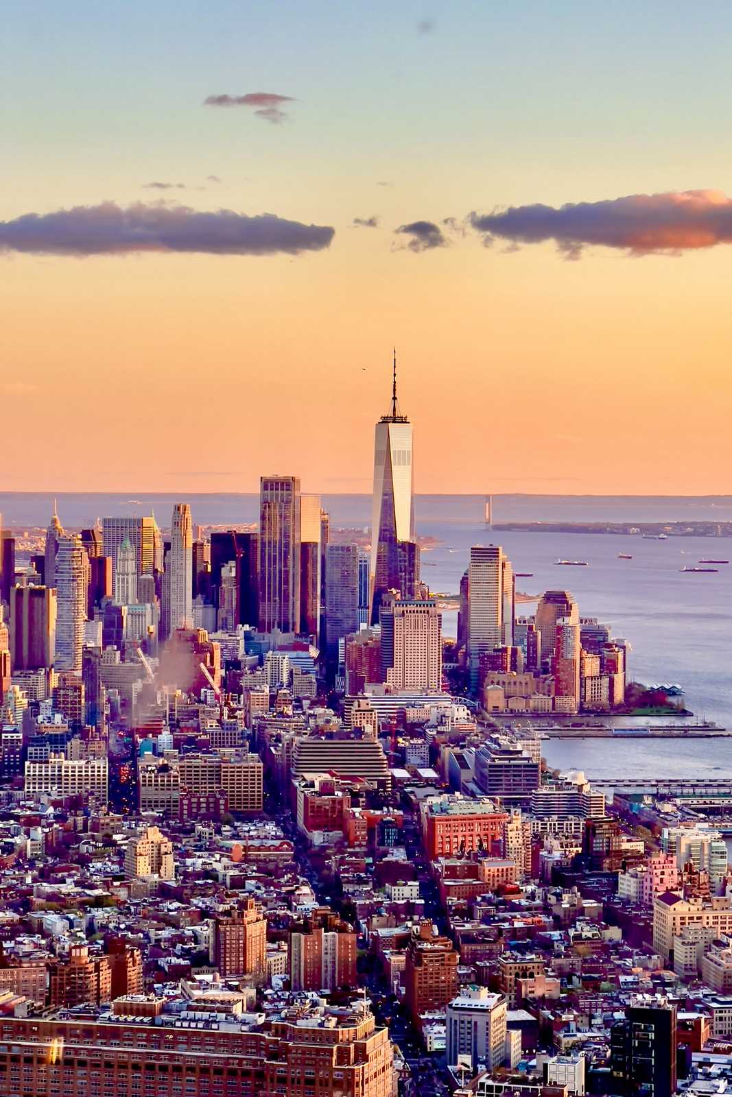 Skyline sunset skyline usa